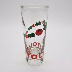 STOLI Vodka Mistletoe Holly xmas Shot Glass
